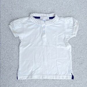 The Beaufort Bonnet Company Ruffle Neck Shirt